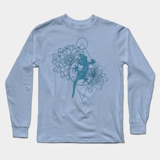 Geometric Gecko Long Sleeve T-Shirt